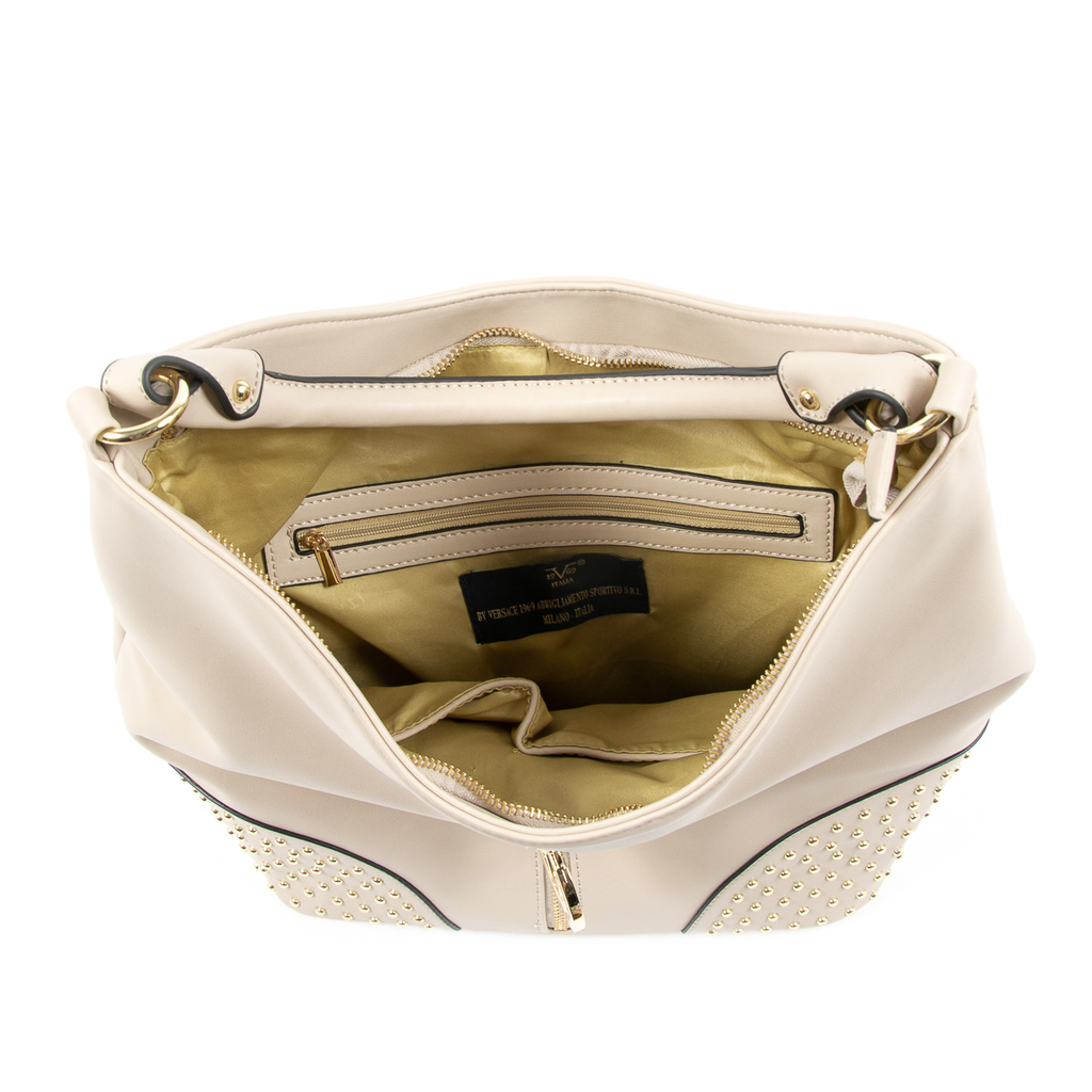 Bolso de mano para mujer V 1969 Italia Beige SANDRA