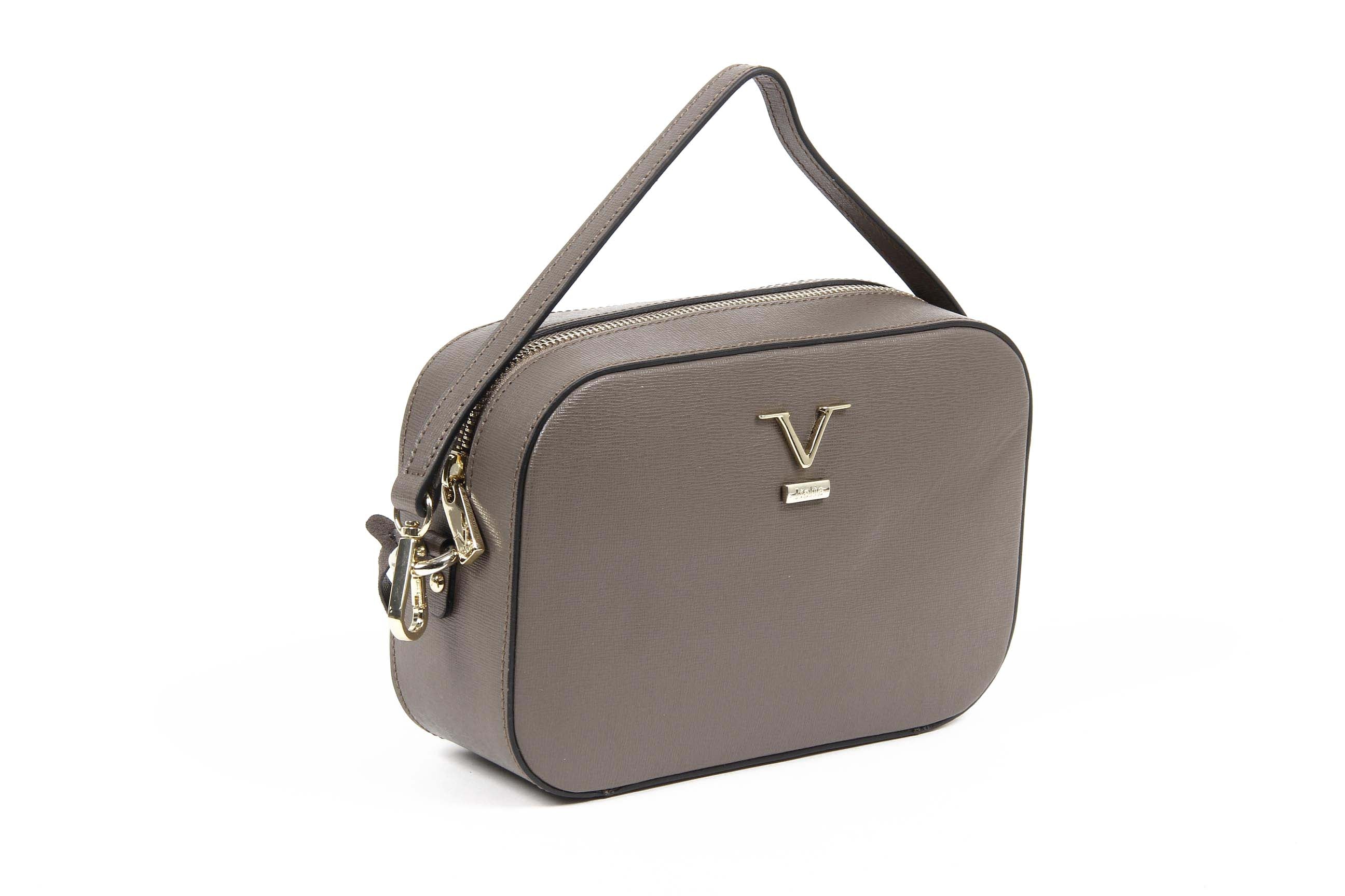 Bolso de mano para mujer V 1969 Italia V001 SAFFIANO TAUPE
