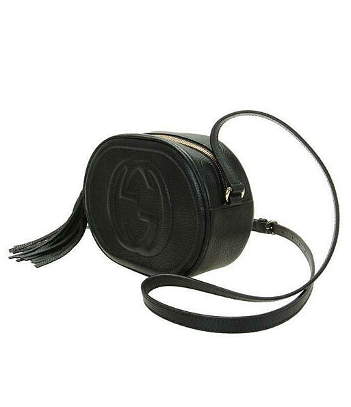 Bolso de hombro con logotipo GG en relieve