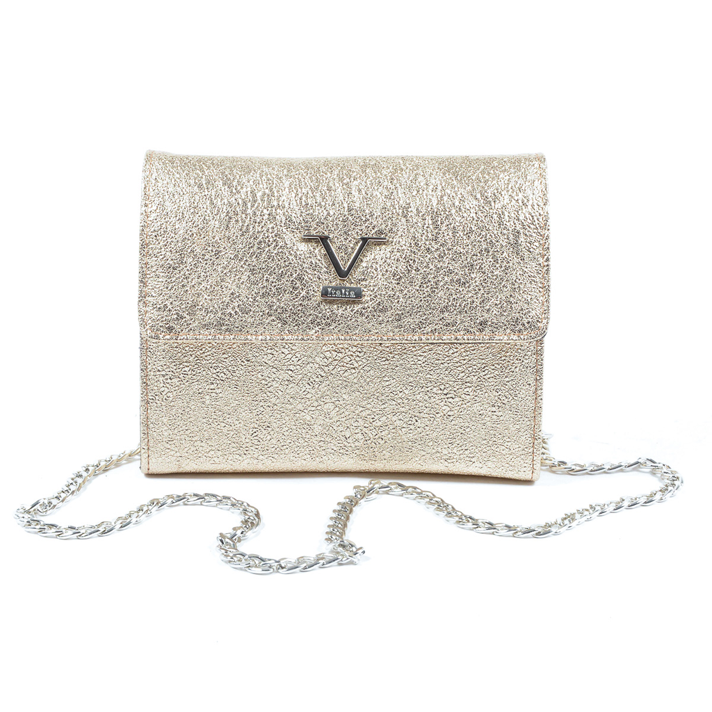 Bolso de mano para mujer V 1969 Italia Dorado PANAMÁ
