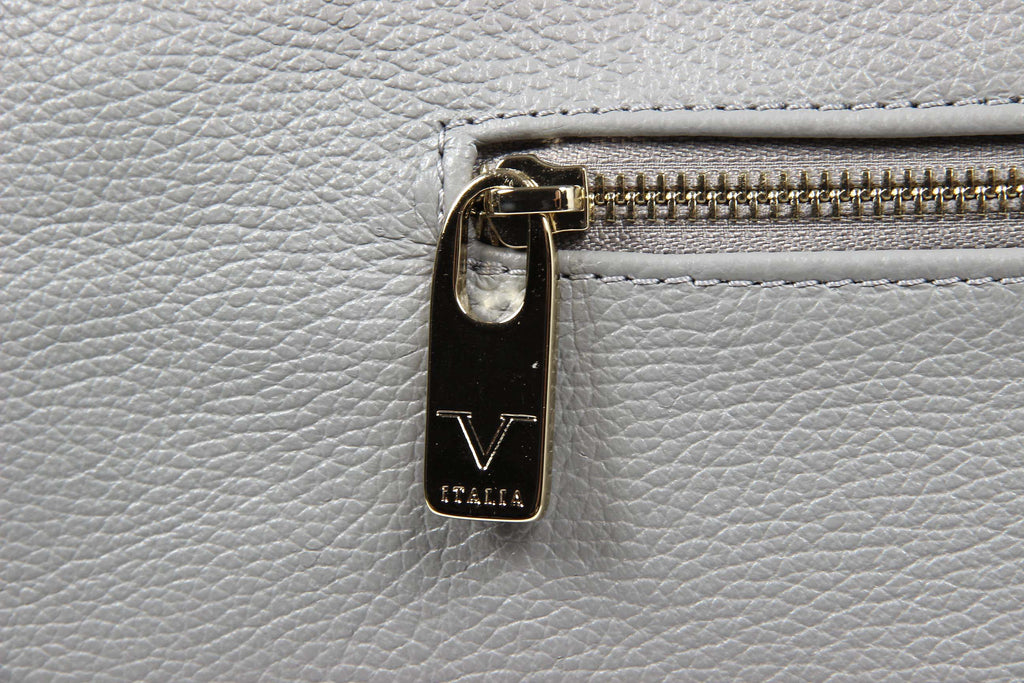 V 1969 Italia Bolso de mano de mujer V010 ALCE DOLLARO GRIGIO
