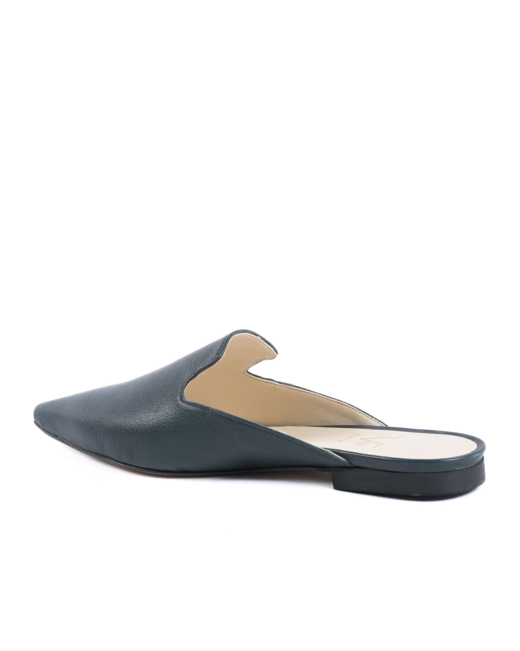 19V69 Italia Sandalias para mujer Verde oscuro SABOT VERDE MÁRMOL