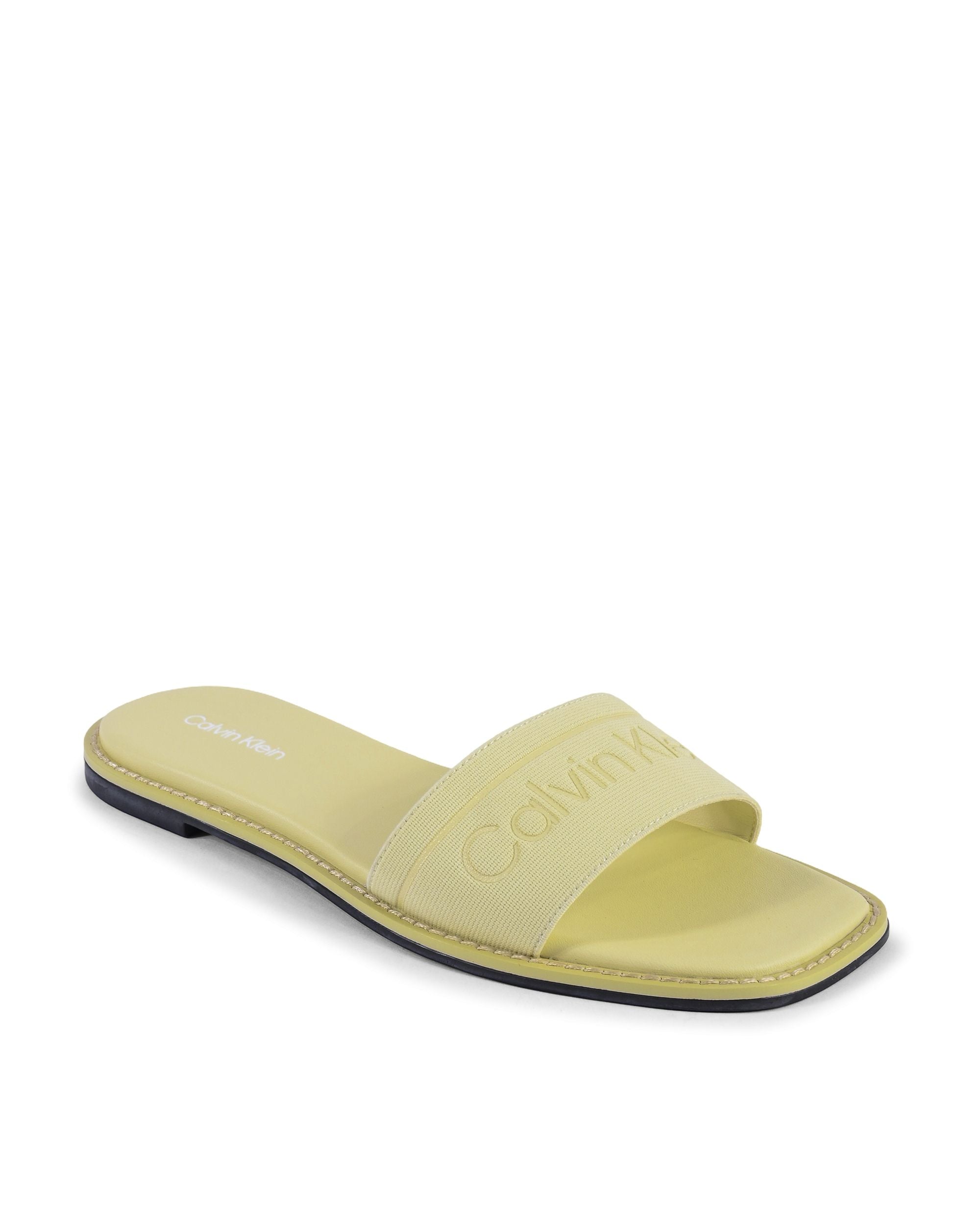 Sandalias Calvin Klein para mujer amarillas HW0HW01989ZCW
