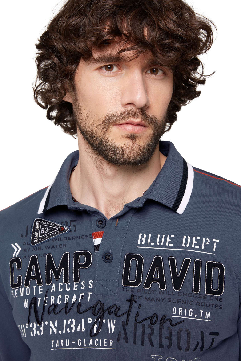 Polo para hombre de Camp David