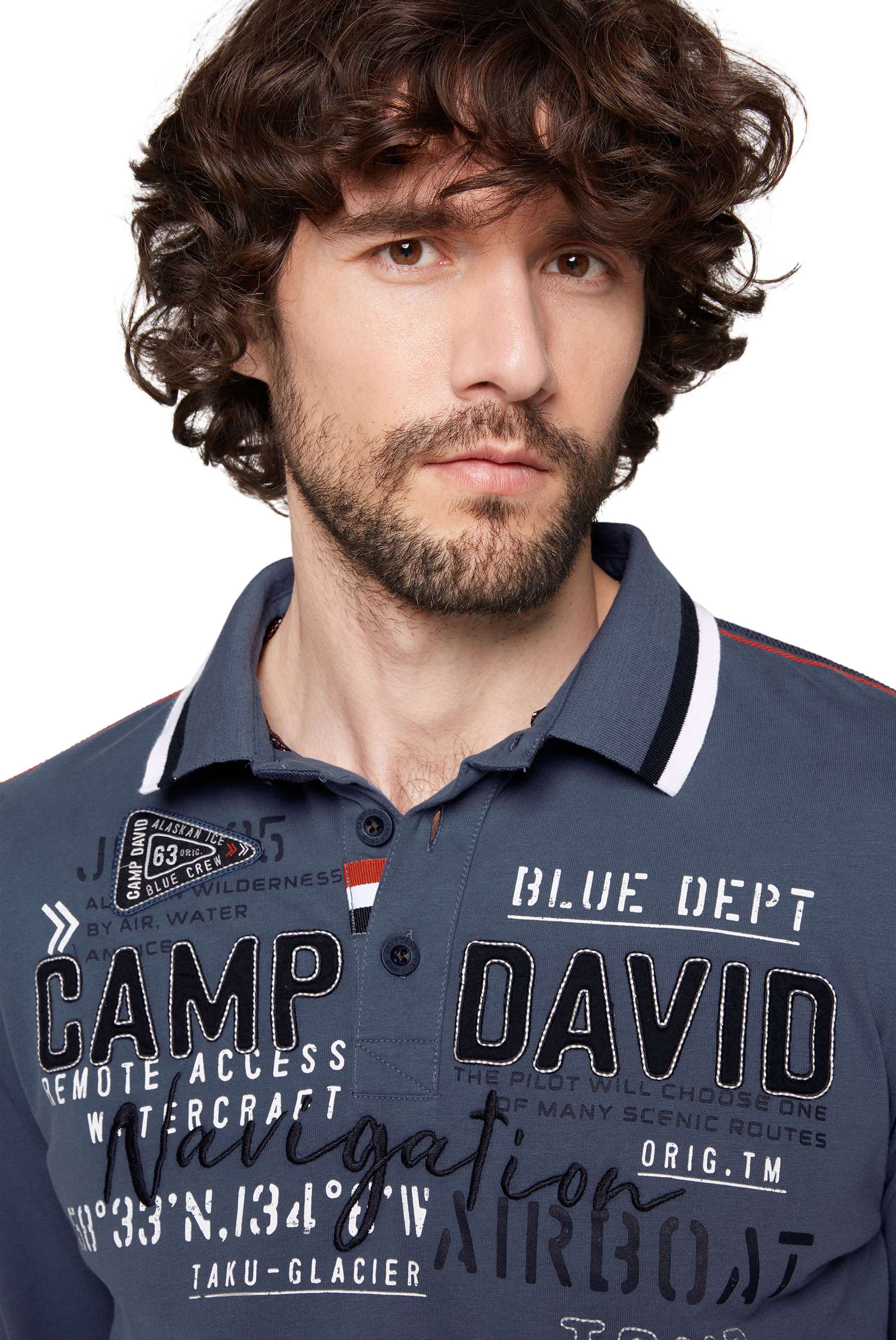 Polo para hombre de Camp David