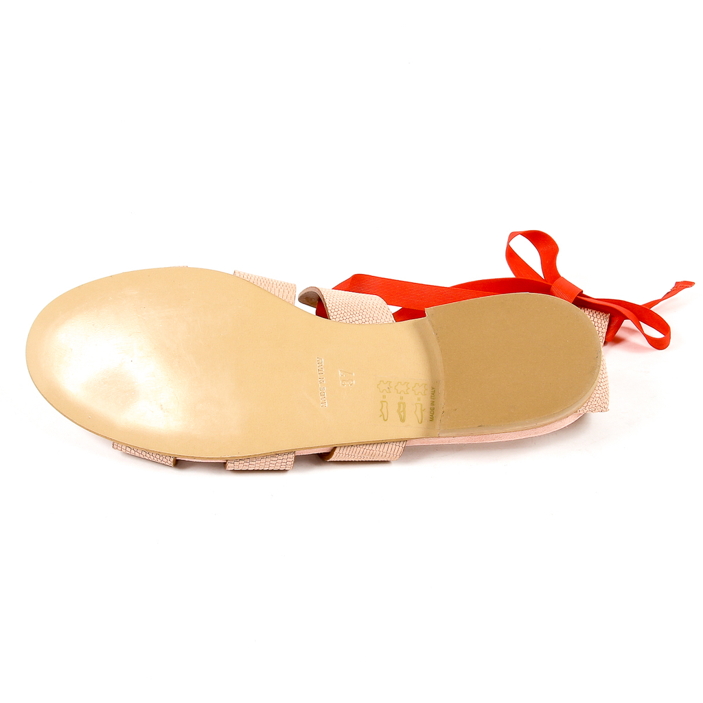 V 1969 Italia Sandalia plana para mujer Multicolor MORA