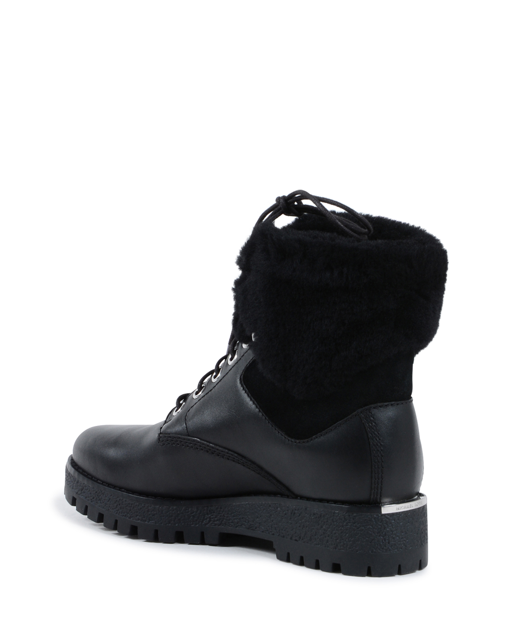 Bota corta Michael Kors para mujer, color negro, TEDDY