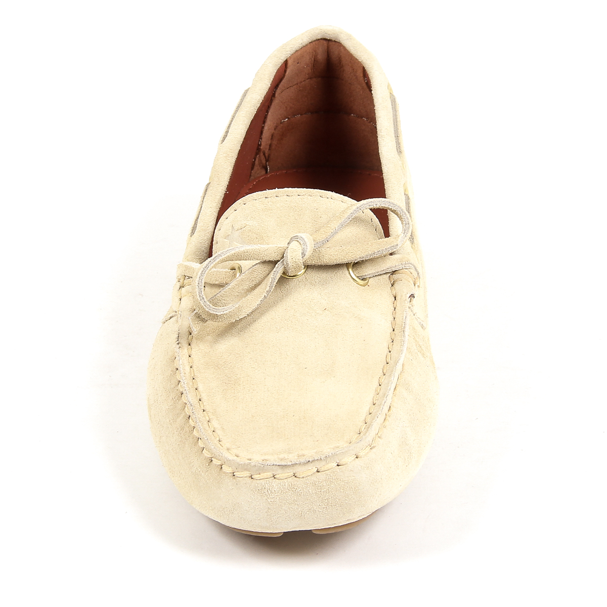 Mocasín Andrew Charles para mujer Beige CAMILLA