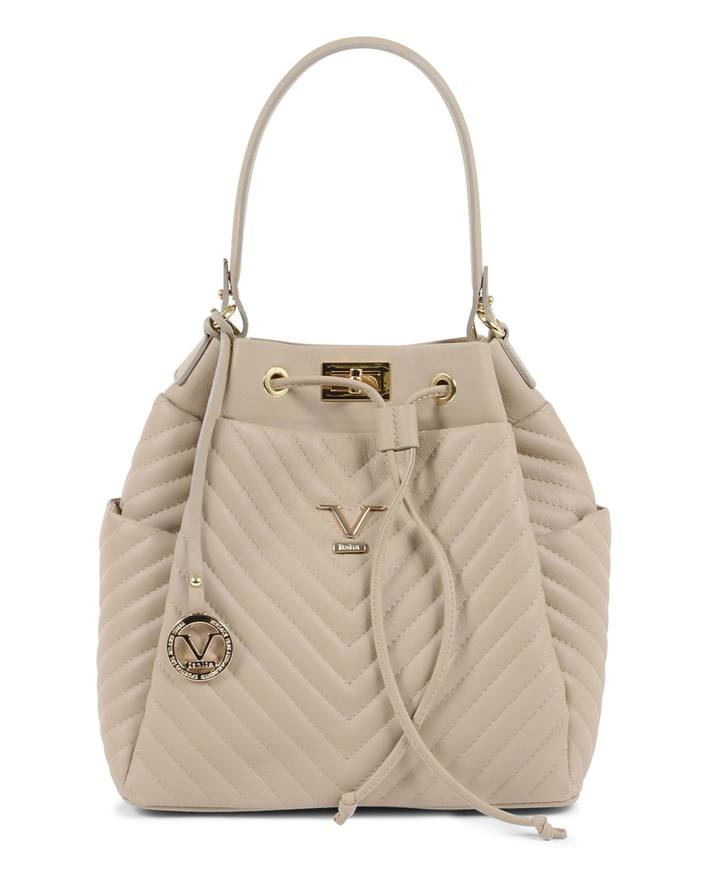 Bolso bandolera para mujer V Italia beige BH10272 52 SAUVAGE MARMO