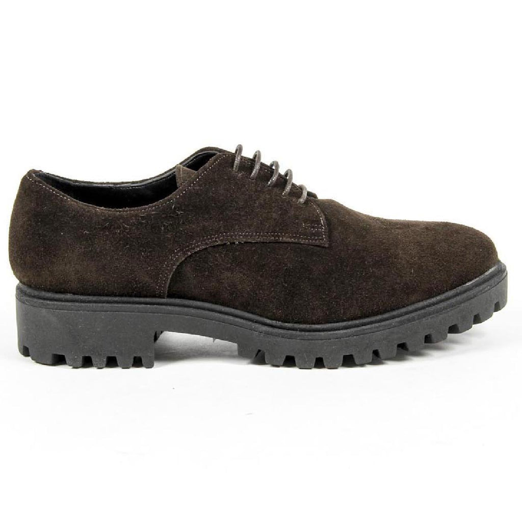 V 1969 Italia Zapato con cordones para mujer C01 CAMOSCIO MORO