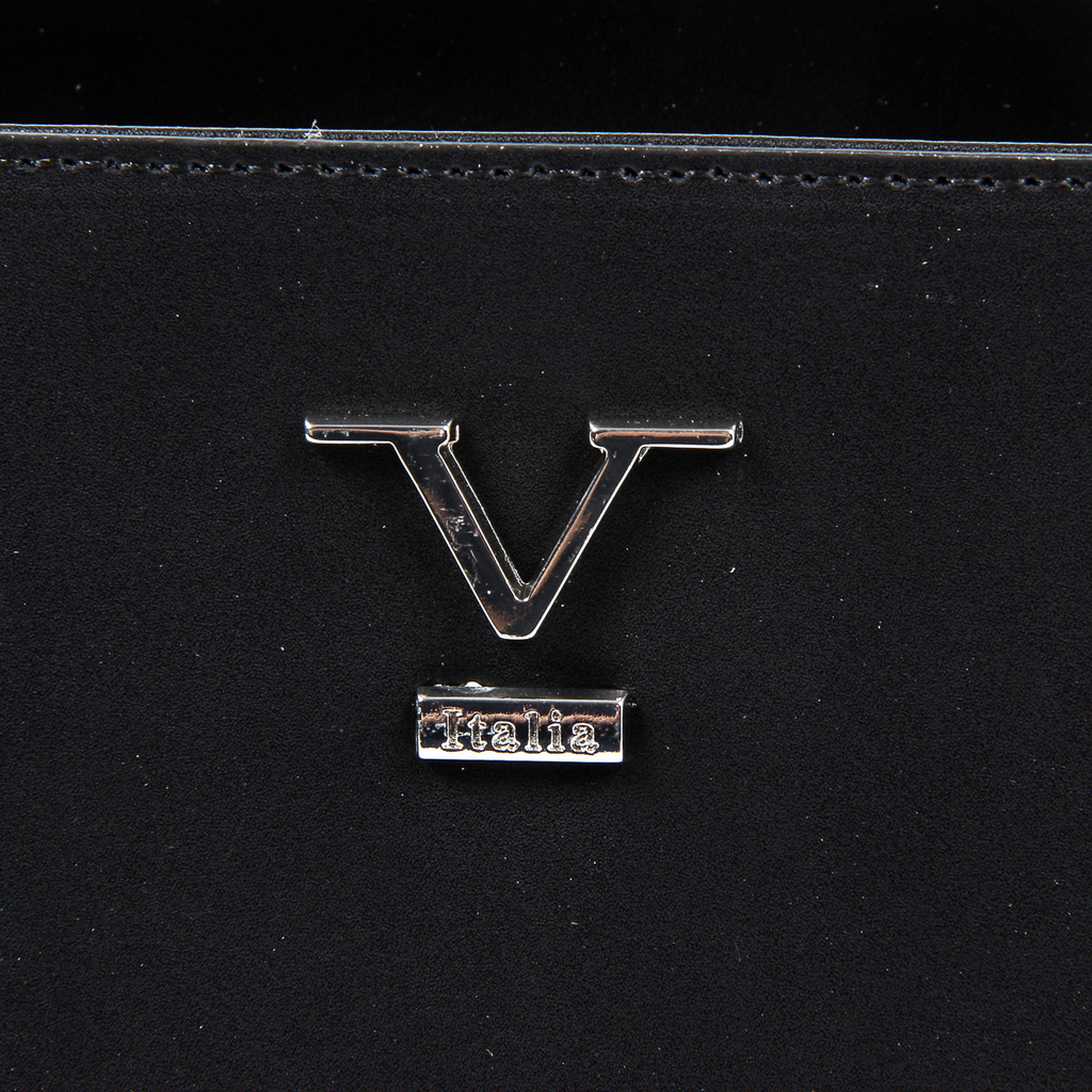Bolso de mano para mujer V 1969 Italia V008-S RUGA NERO