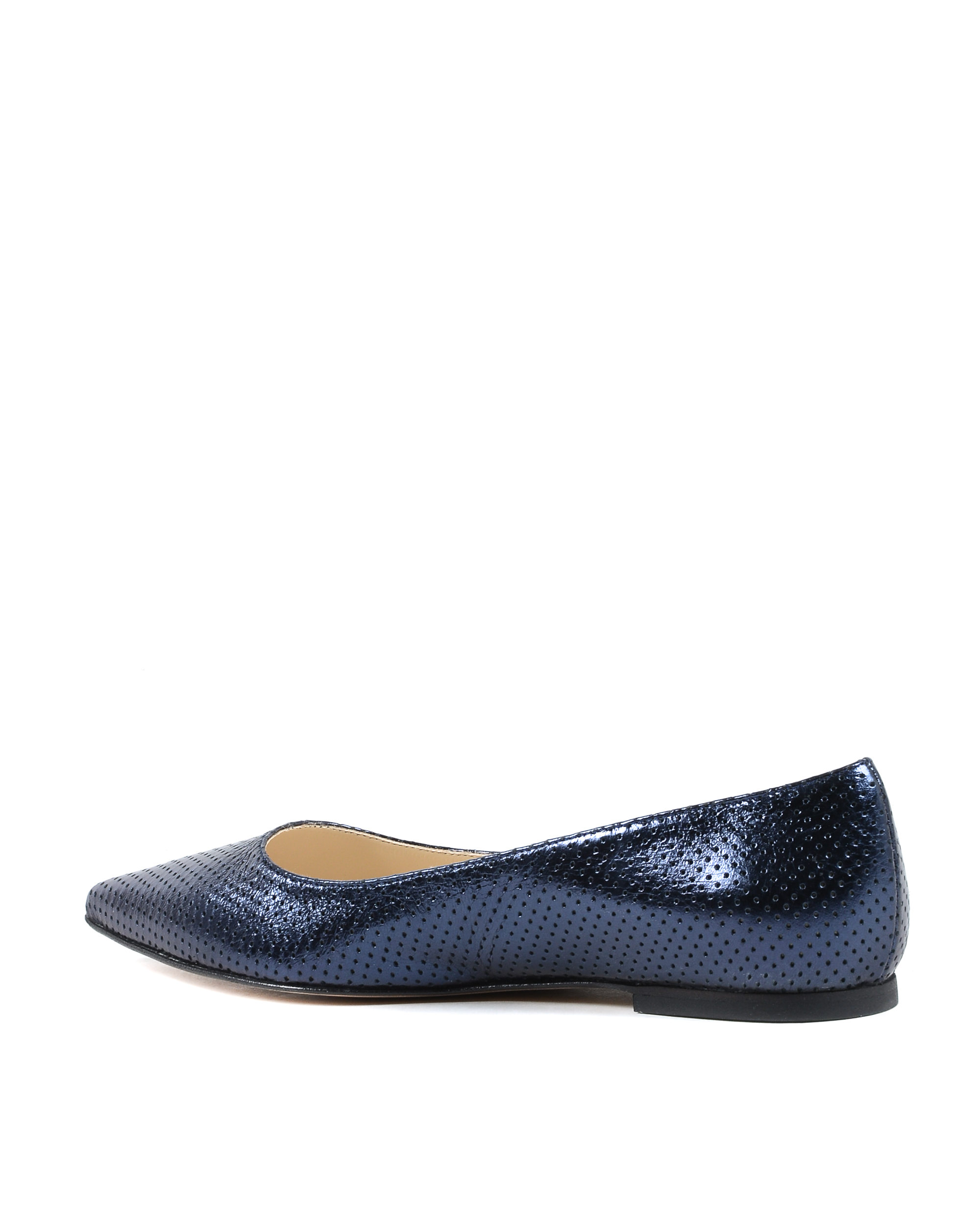 19V69 Italia Bailarina Mujer Lamè Azul Marino 4747 TRAF LAM BLU SCURO