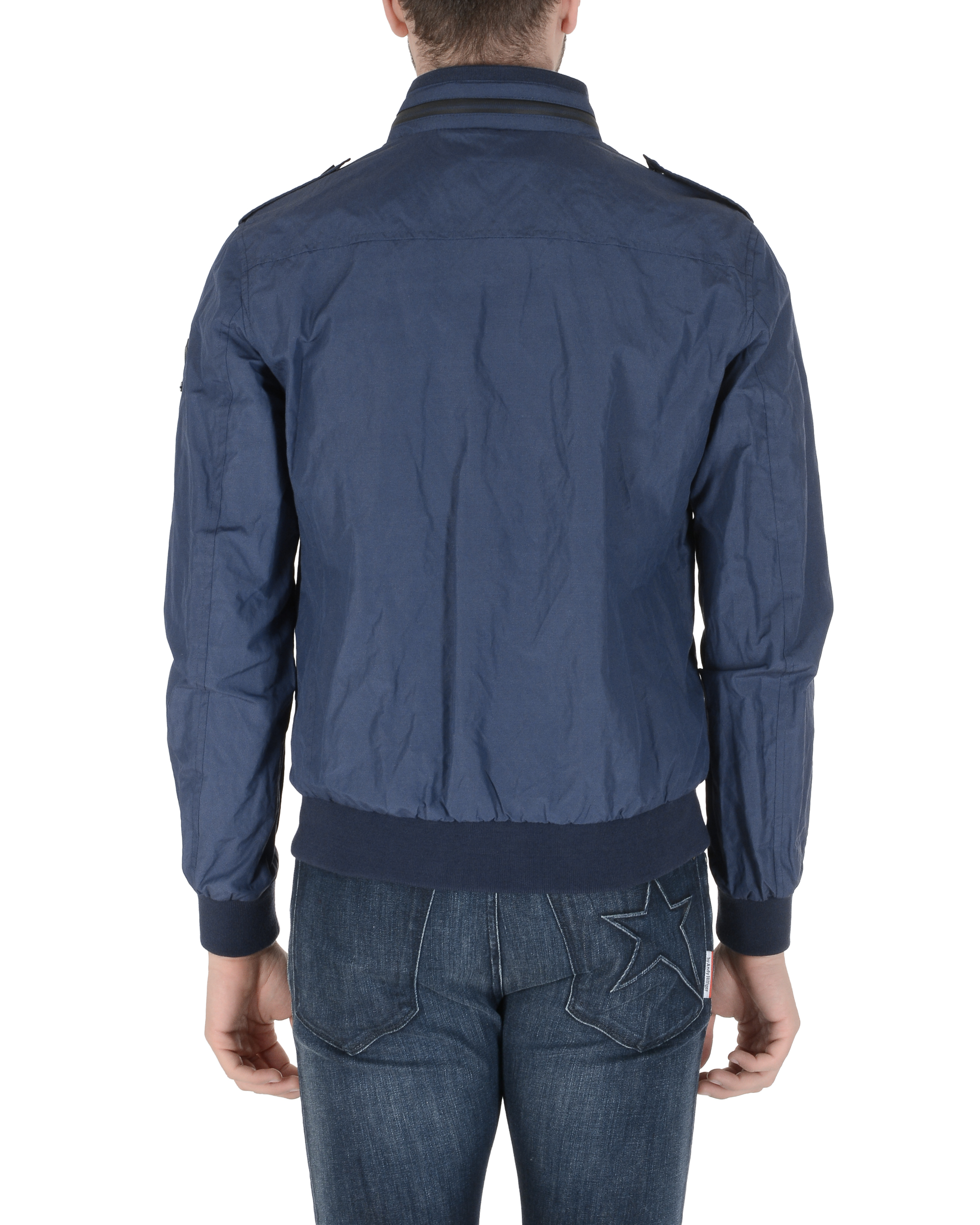 19V69 Italia Chaqueta para hombre Azul Marino ROBERT AZUL MARINO