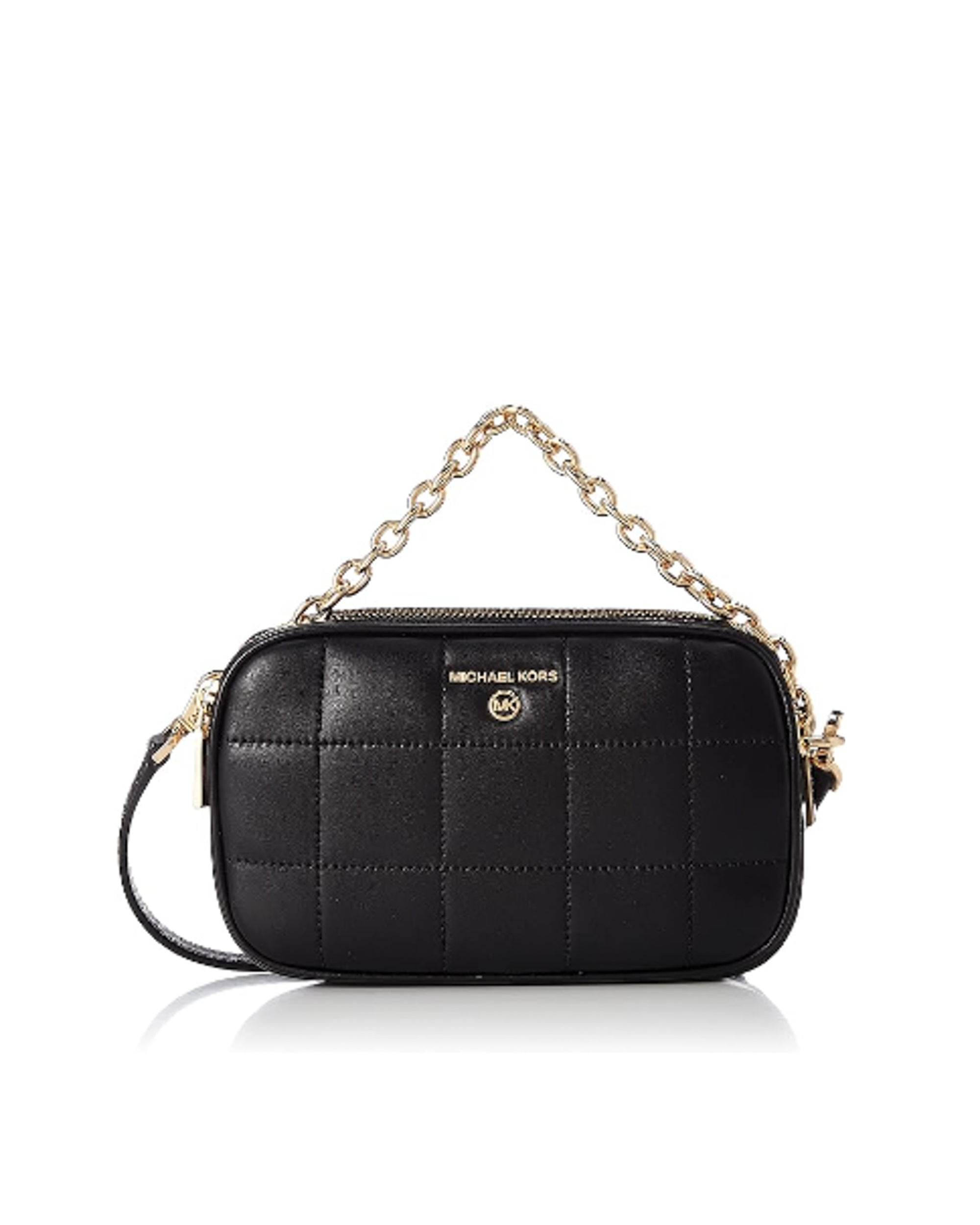 Michael Kors - Bandolera pequeña doble para mujer Cmra Xbody 32H1GT9C5L-001