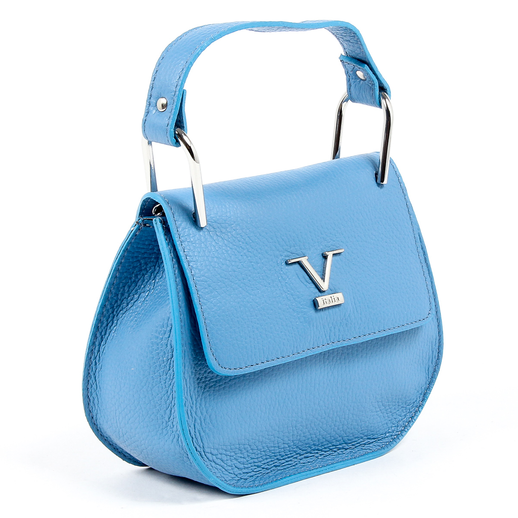 V 1969 Italia Womens Handbag Light Blue DUBLINO
