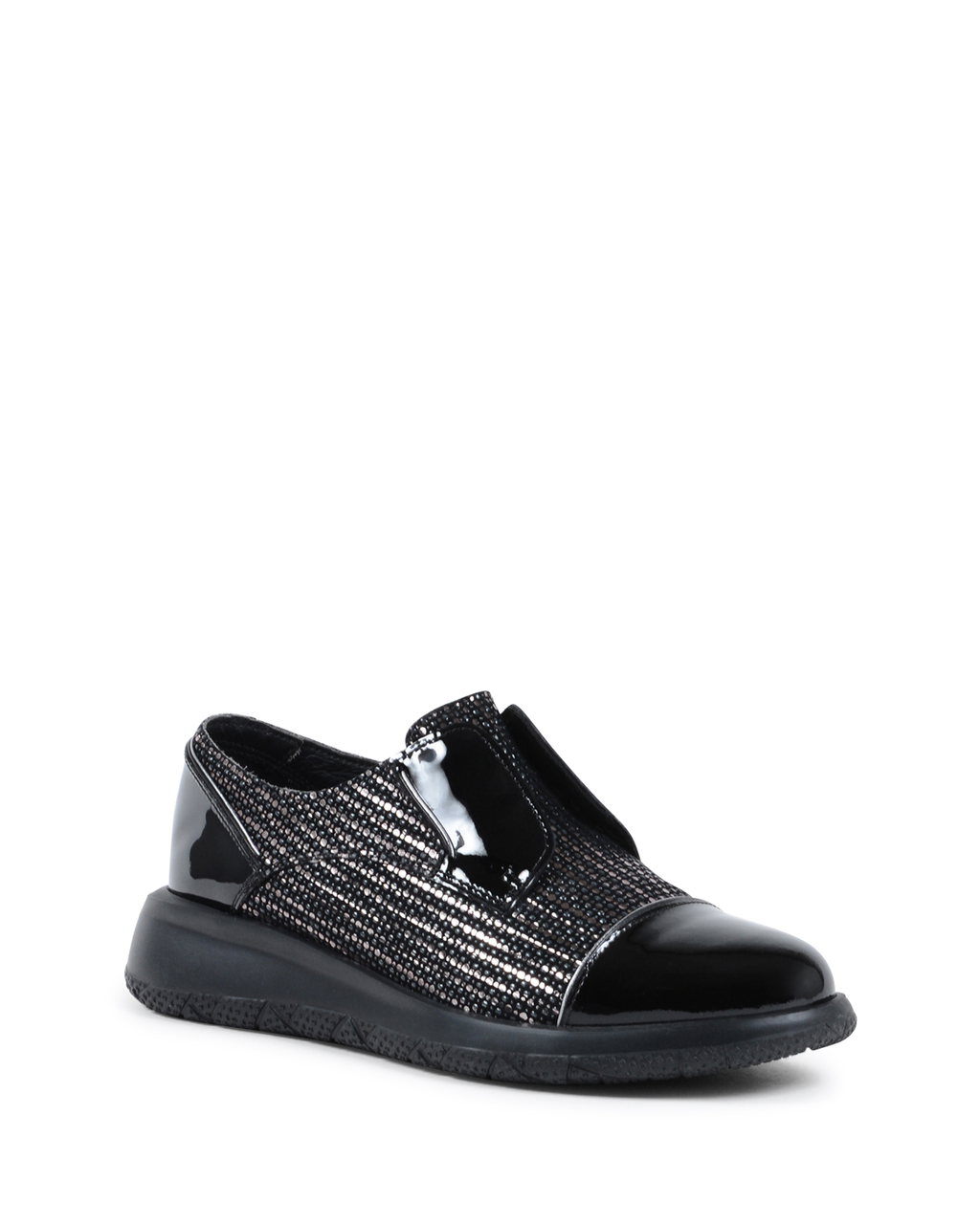Fratelli Rossetti Womens Sneaker Black 75685 SWING ARGENTO NERO