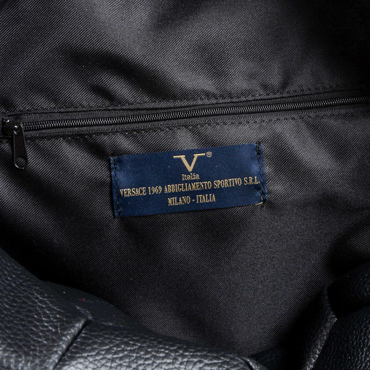 Mochila para hombre V 1969 Italia negra JAMIE
