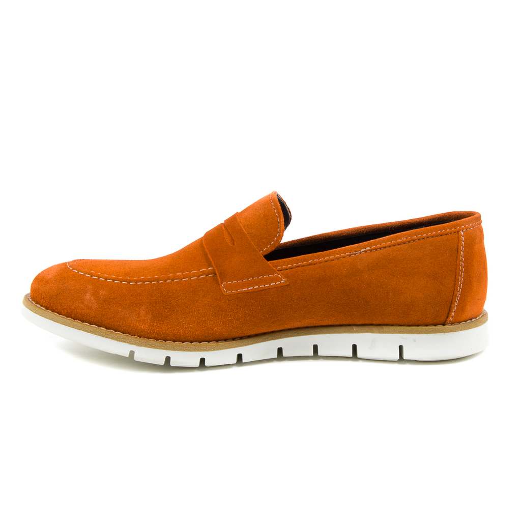 Mocasines Andrew Charles para hombre naranja SEAN