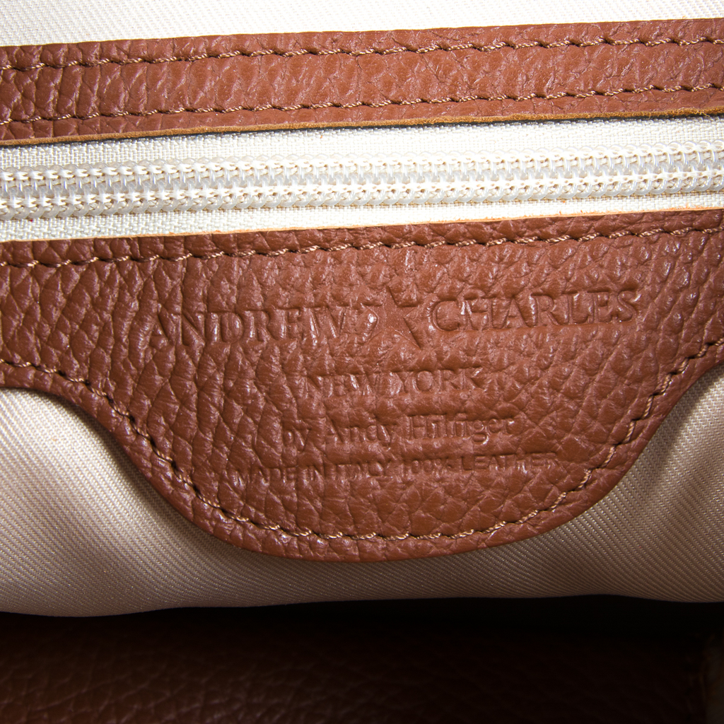 Bolso de mano para mujer Andrew Charles marrón KYLE