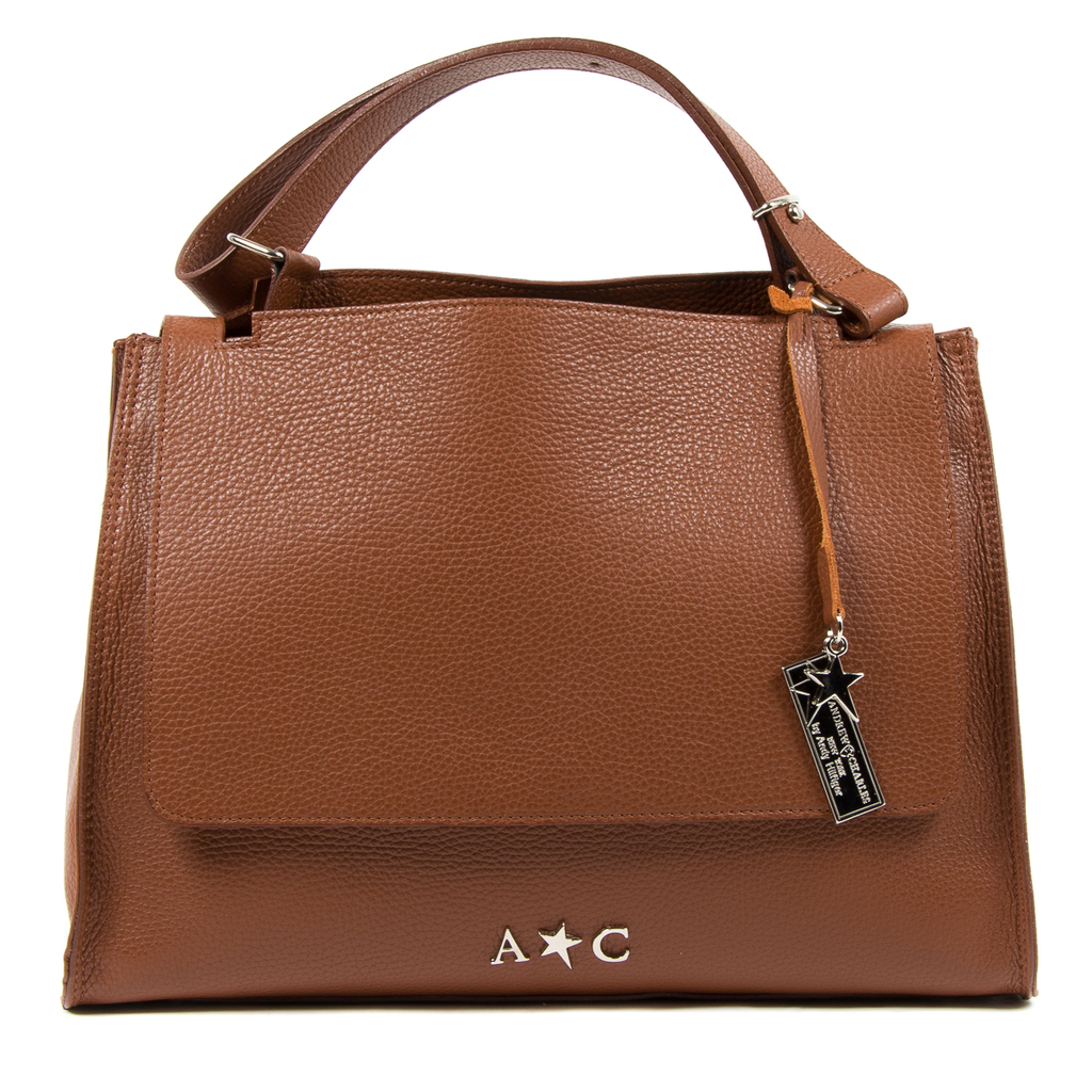 Bolso de mano para mujer Andrew Charles marrón GIADA