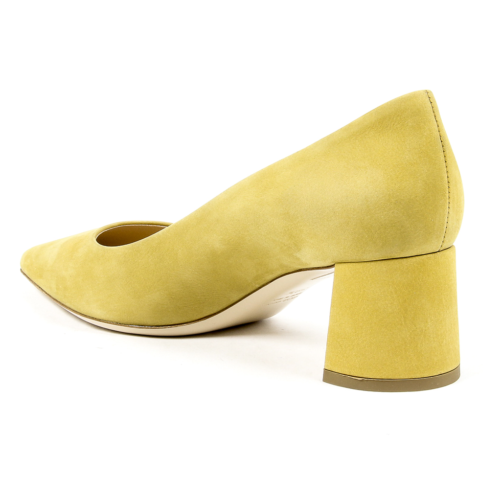 Andrew Charles Womens Pump Yellow EVA