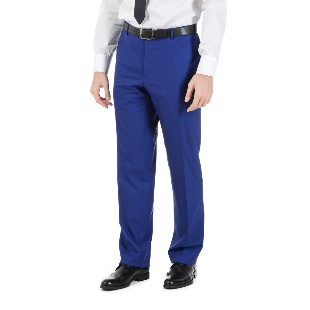Corneliani Mens Suit Long Sleeves Blue Super 160's