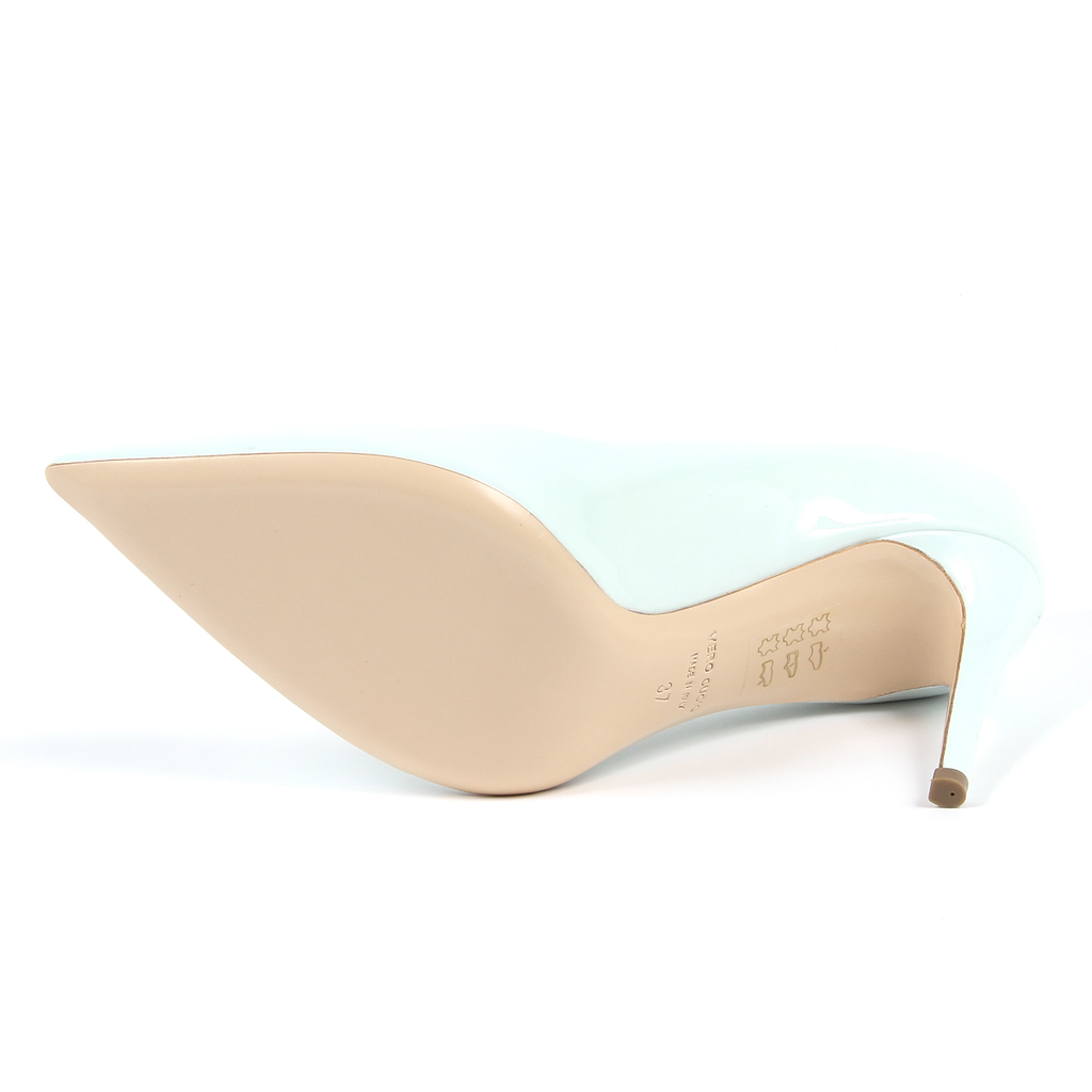 V 1969 Italia Womens Pump Light Blue MINA