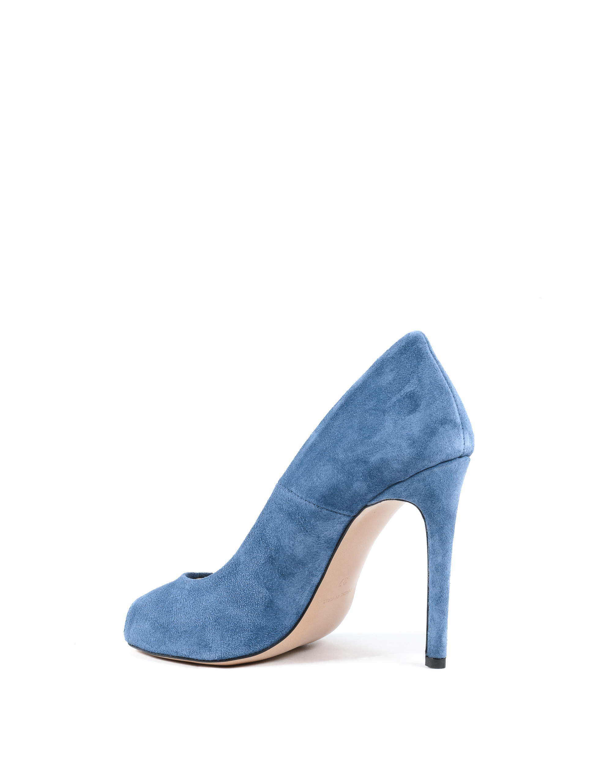 19V69 Italia Zapatos de salón para mujer con punta abierta azul 303 CROSTA BLUE