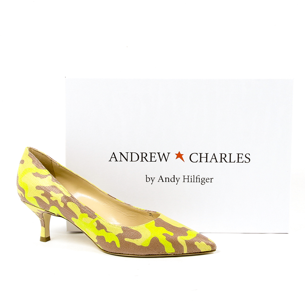 Andrew Charles Womens Pump Multicolor ISA