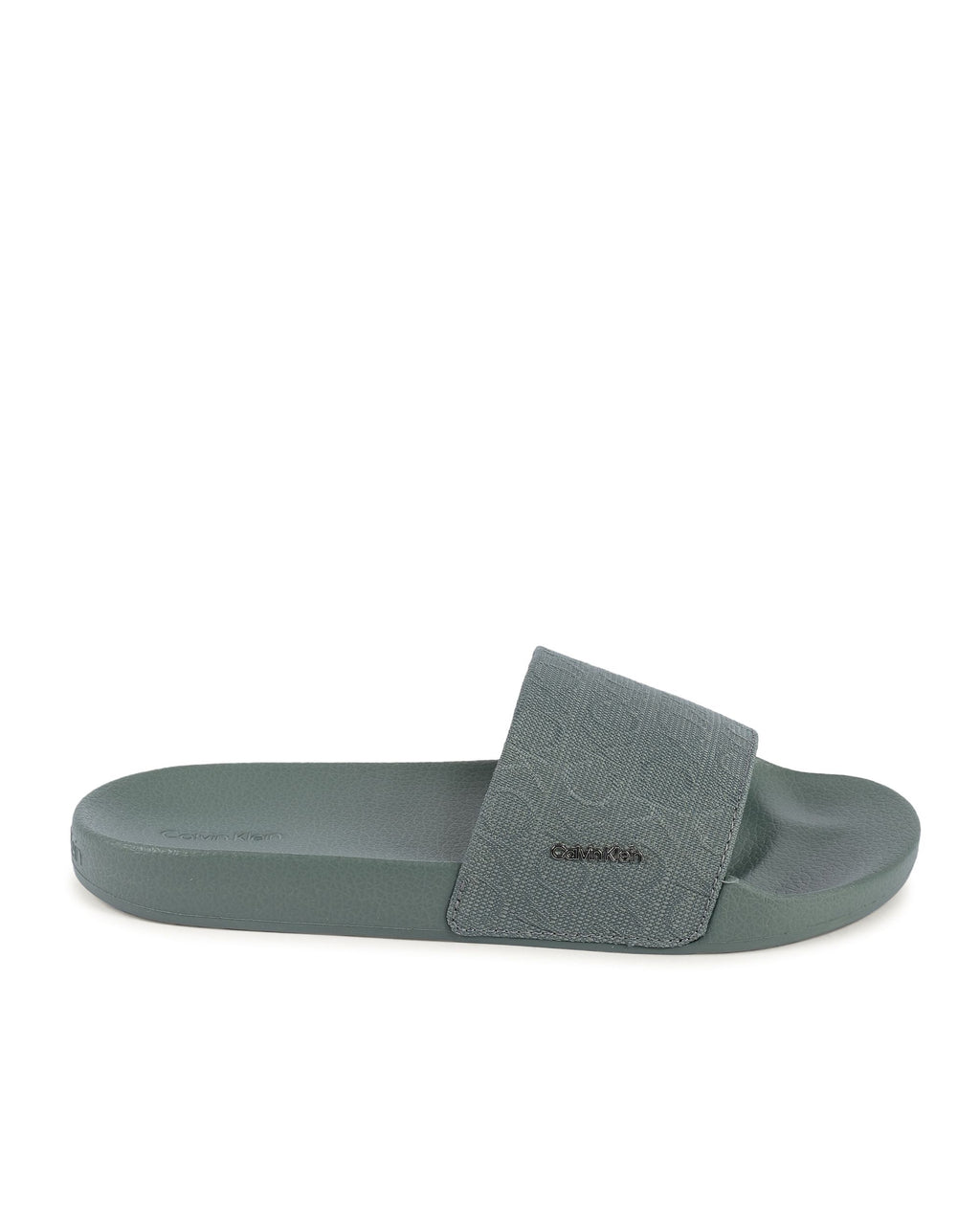 Chanclas Calvin Klein para mujer, color verde, HW0HW01971MSW