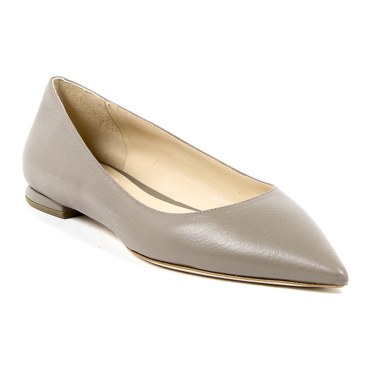 Andrew Charles Womens Ballerina Taupe SONIA