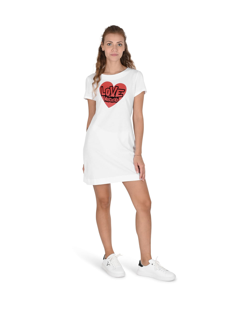 Vestido de mujer Love Moschino W 5 929 21 M 3876 A00 BLANCO ÓPTICO