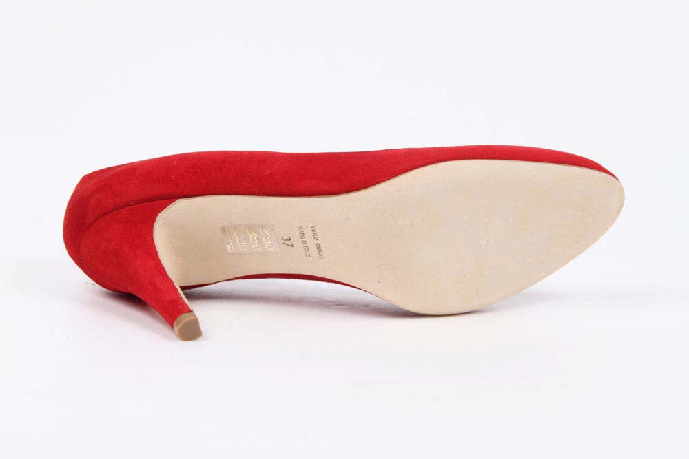 Zapatos de tacón Mujer V 1969 Italia 4665 GAE PECAM15RO CAMOSCIO ROSSO