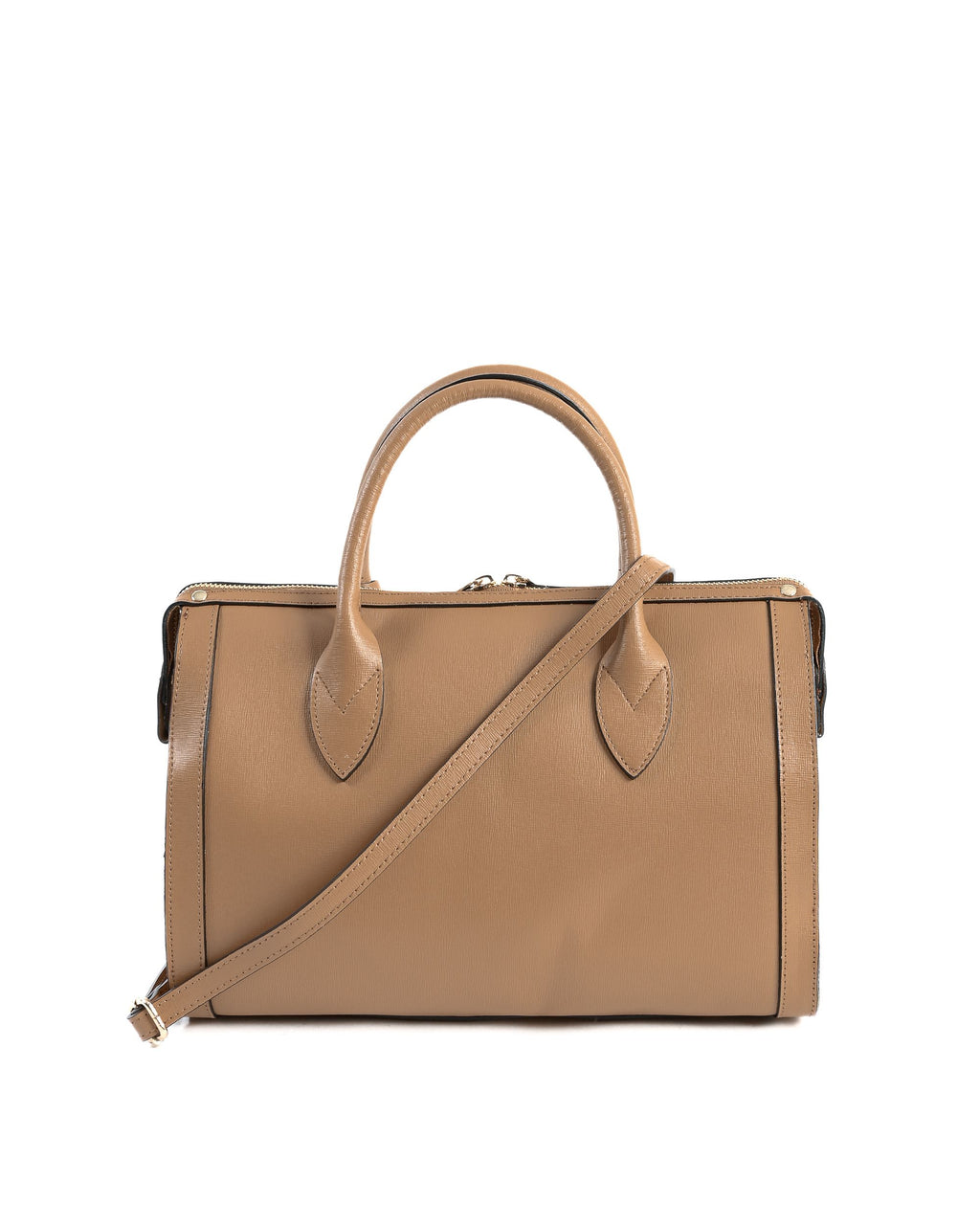 Bolso Mujer V Italia Tan V014-G SAFFIANO CUOIO CHIARO