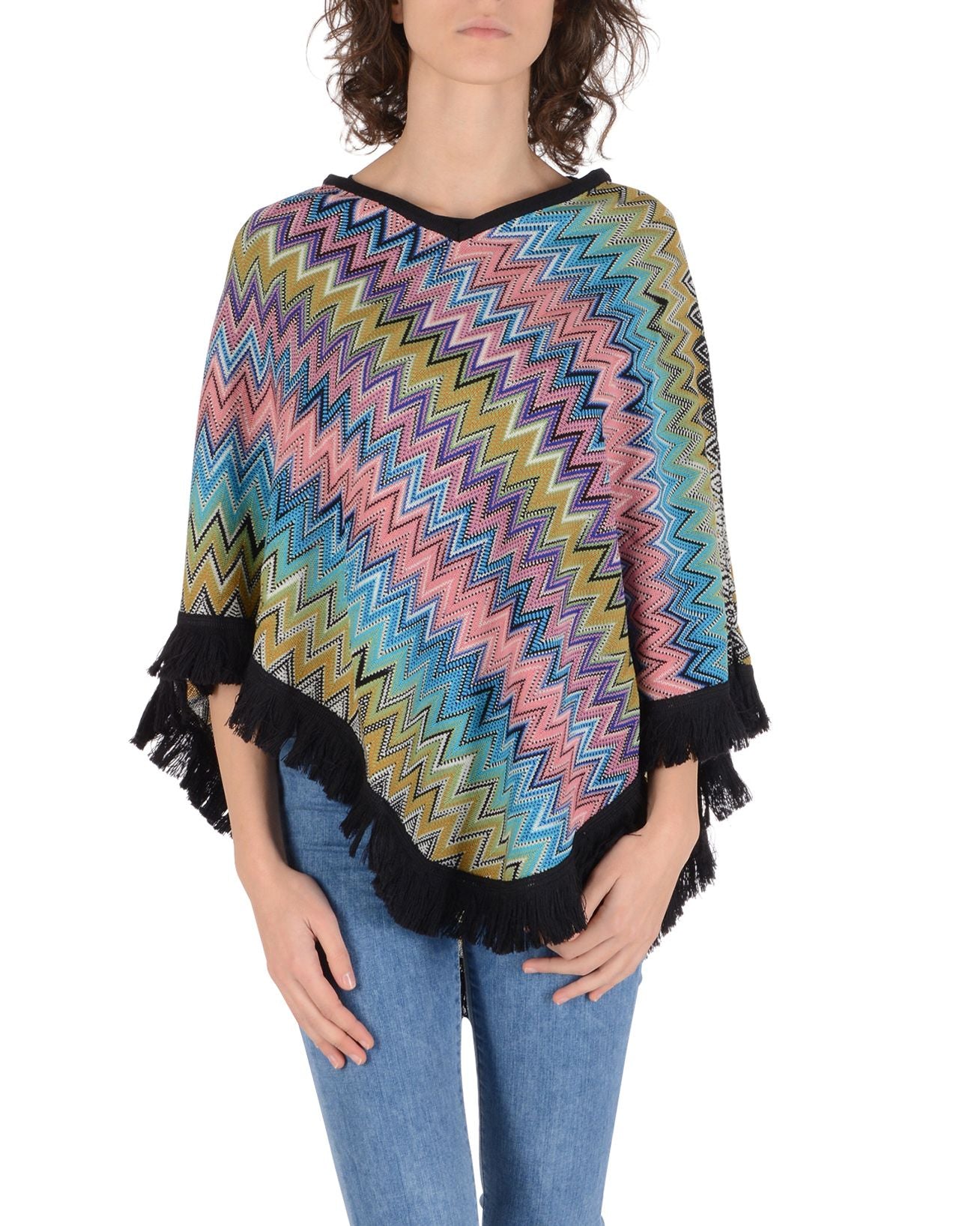 Poncho Missoni Mujer Multicolor POT8WOD68190003