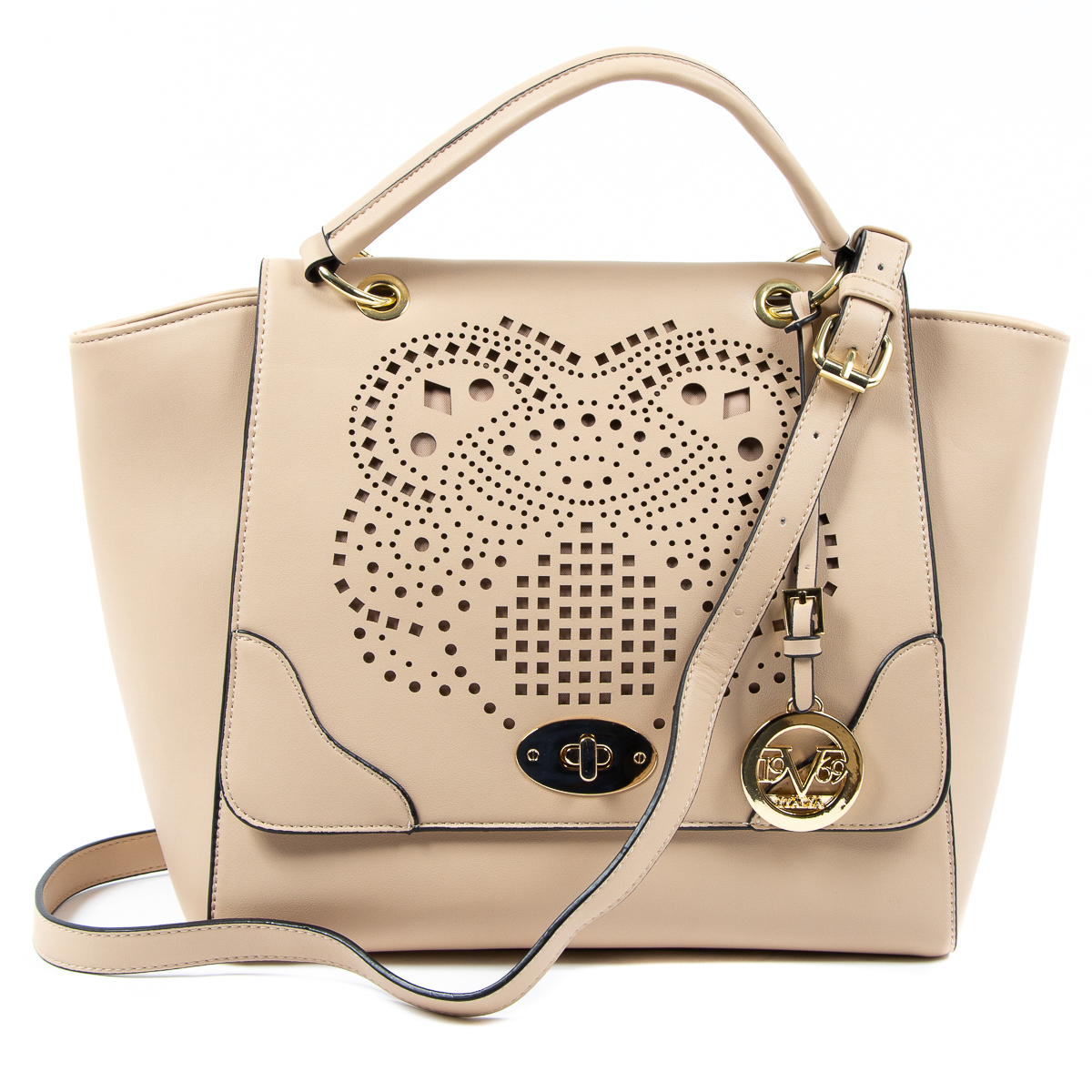 Bolso de mano para mujer V 1969 Italia Beige BEATRICE