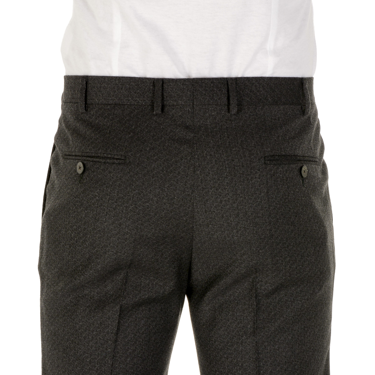 Pantalones Pal Zileri para hombre gris oscuro