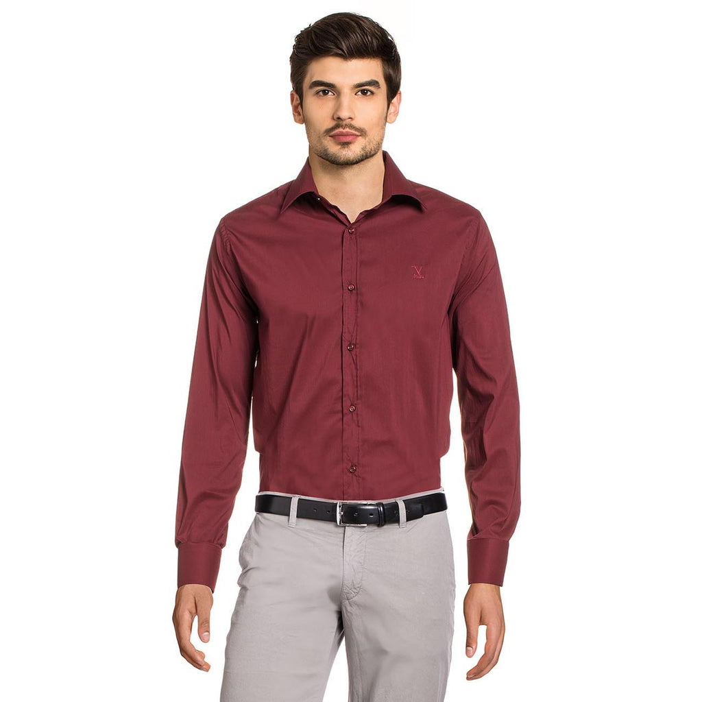 Camisa clásica moderna de corte italiano para hombre V 1969 377 ART. 12