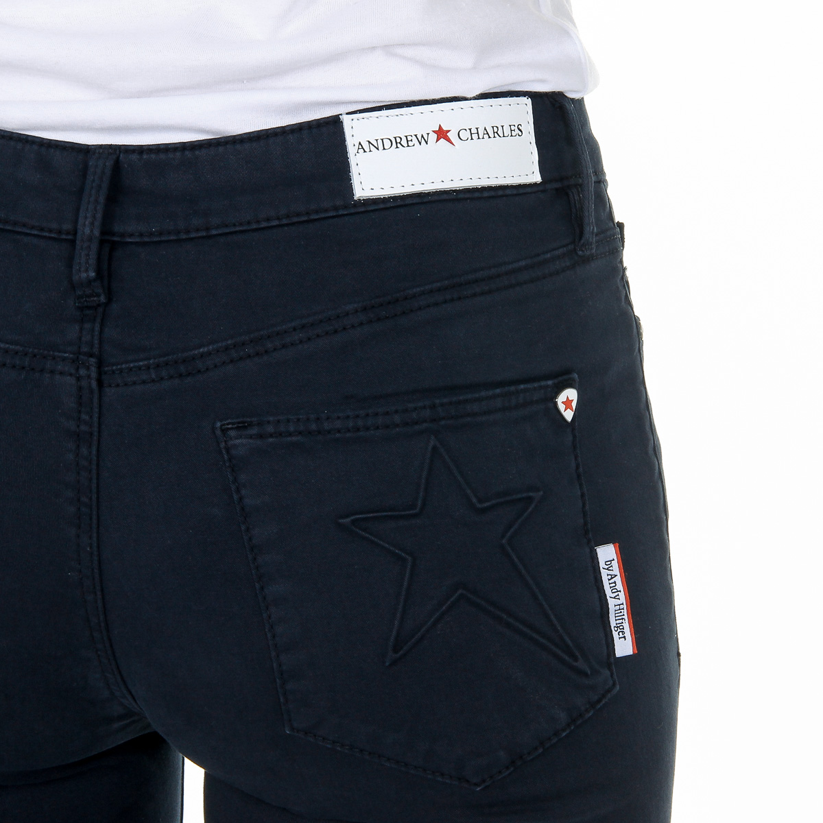 Pantalones Andrew Charles para mujer Azul CLAIRE