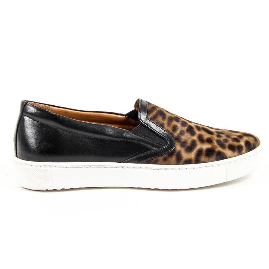 V 1969 Italia Zapatillas sin cordones para mujer 312090 PONY LEO/NAPPA NERO