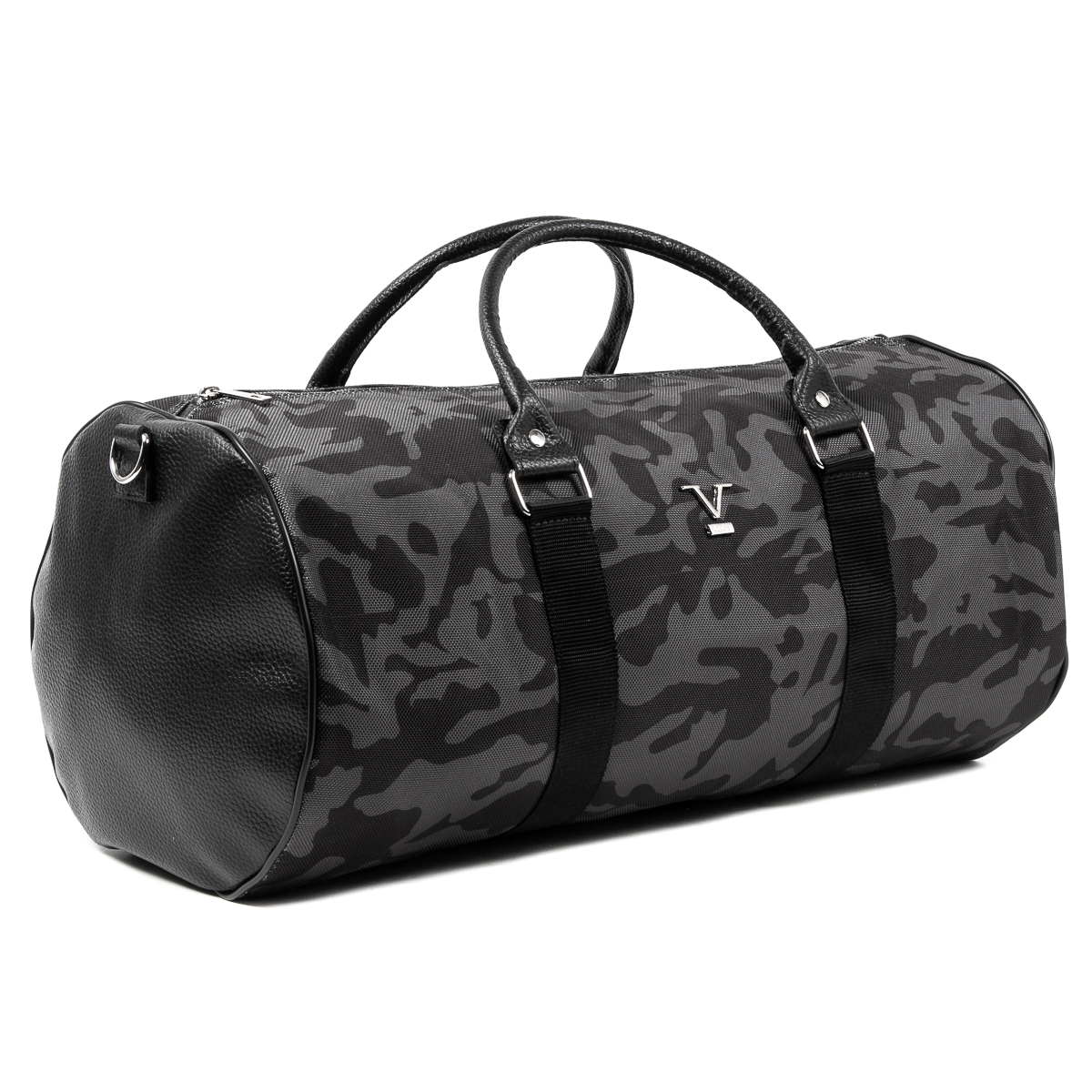 V 1969 Italia Mens Sport Bag Black DESMOND