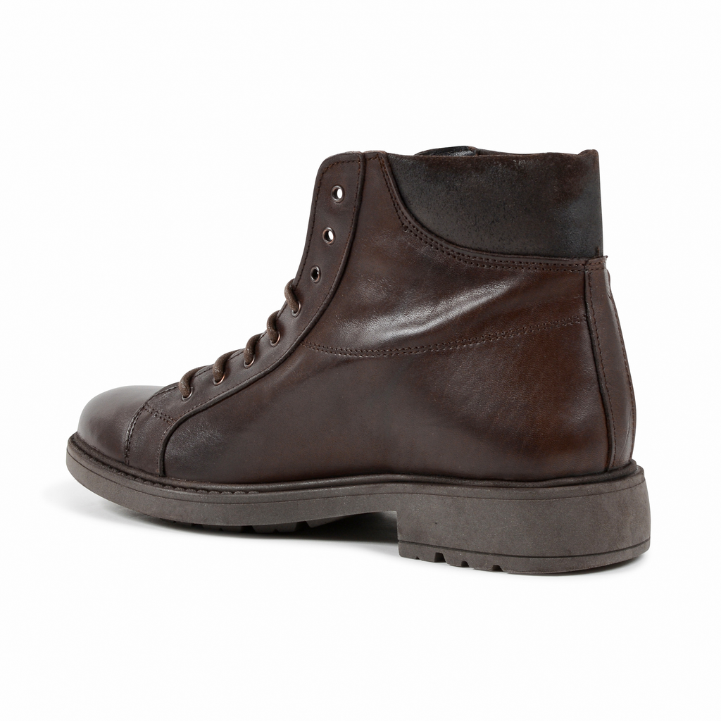19V69 Italia Botines para hombre Marrón 2647 VITELLO T MORO