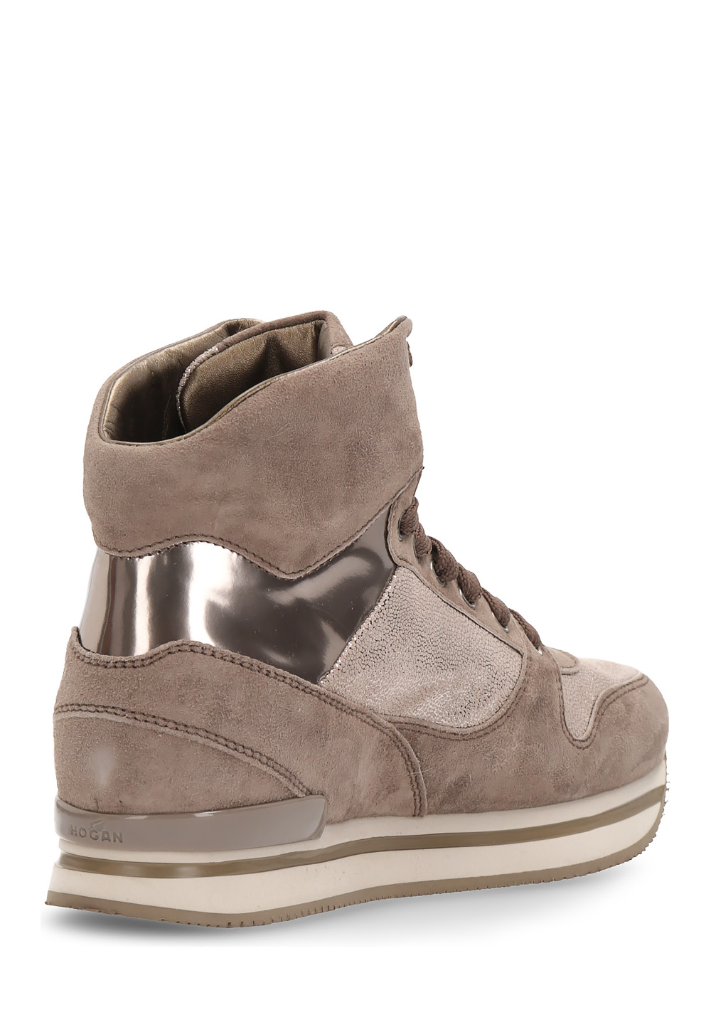 Zapatillas Hogan para mujer color topo HXW2410P60077IQ0G08