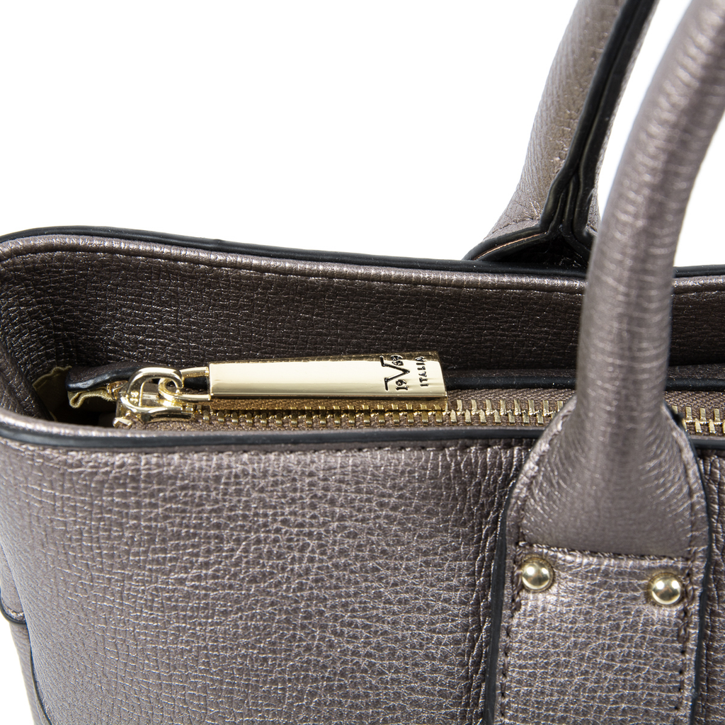 Bolso de mano para mujer V 1969 Italia Gris SOPHIA