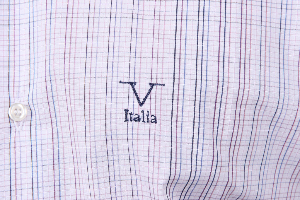 Camisa clásica moderna de corte italiano para hombre V 1969, 377 VAR. 211