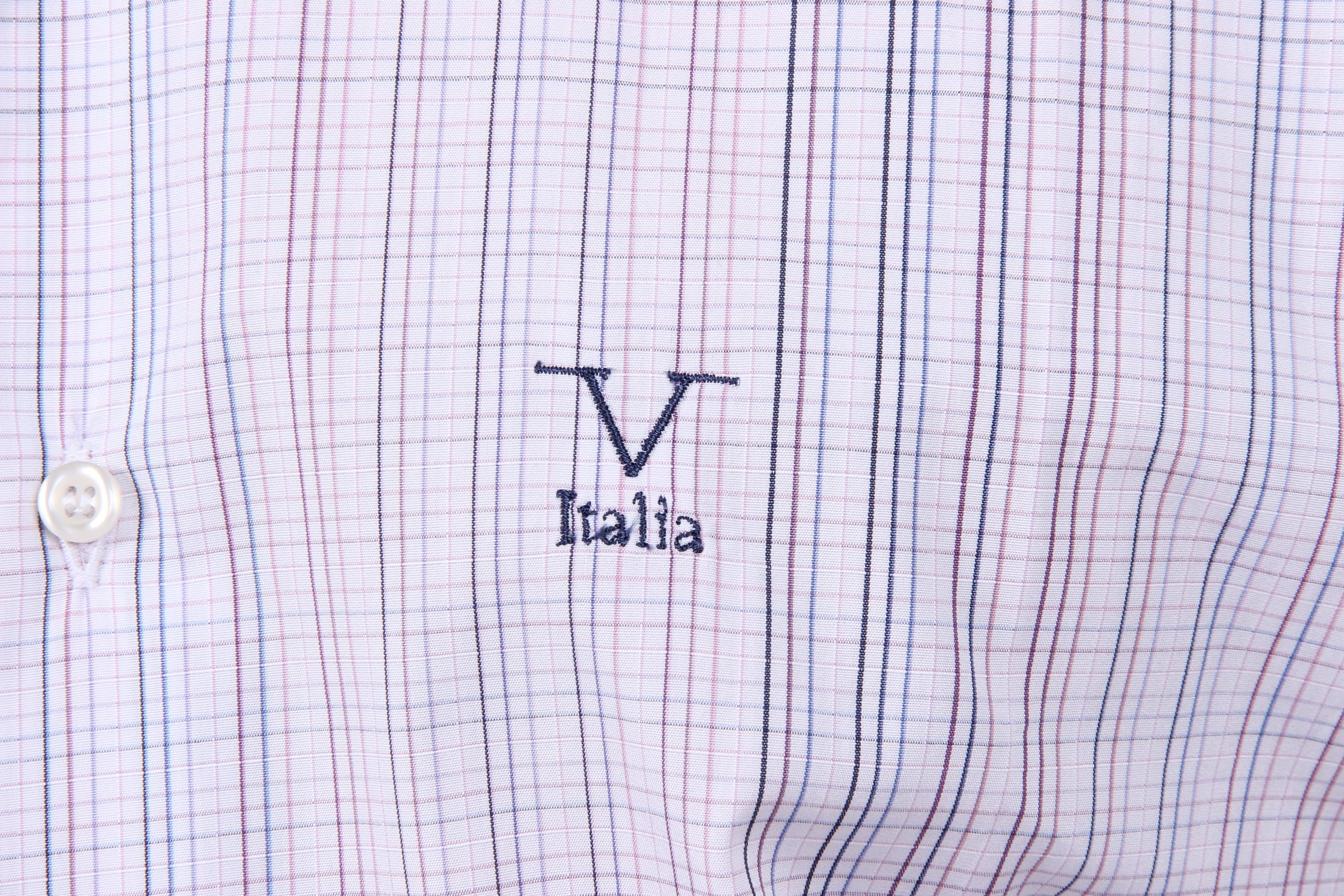 Camisa clásica moderna de corte italiano para hombre V 1969, 377 VAR. 211