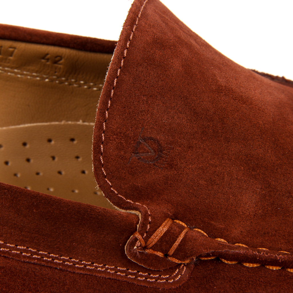 Mocasines V 1969 Italia para hombre, color marrón, STEFAN