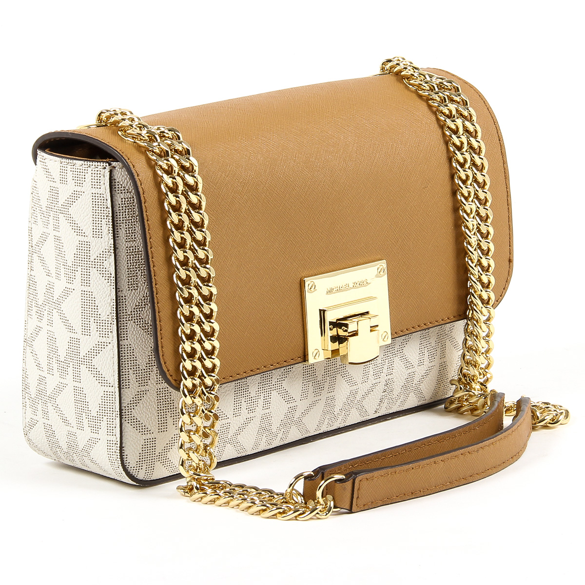 Michael Kors Womens Handbag TINA 35T7GT4F2B VANILLA ACRN