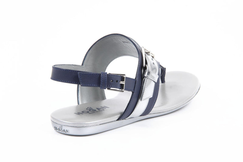 Sandalia plana para mujer Hogan HXW1330R4408LI833O