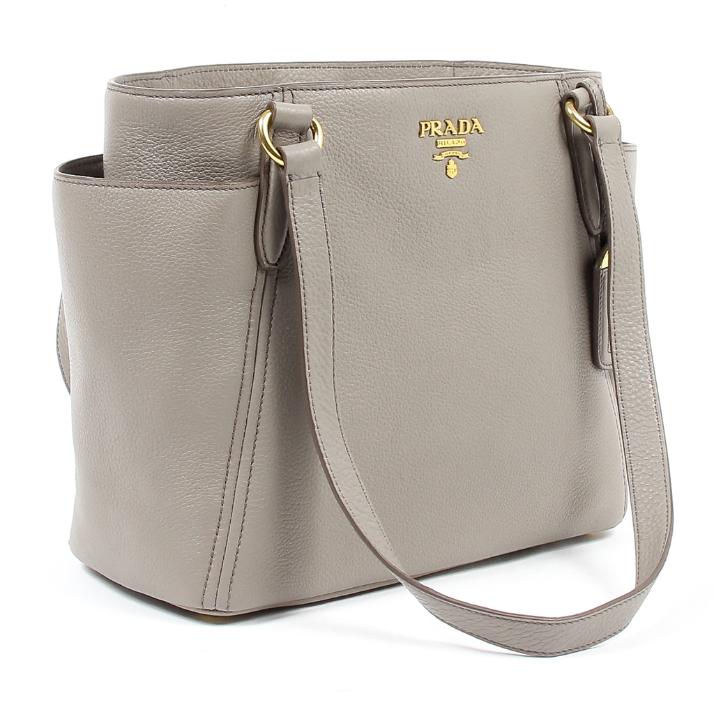Bolso de mano Prada para mujer 1BG113 UWL F0572 ARGILLA VIT DAINO
